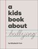Book cover for "A kids book about".