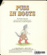 Book cover for "Puss in boots".