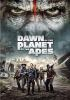 Book cover for "Dawn of the Planet of the Apes".