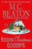 Book cover for "Kissing Christmas goodbye".