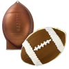 Book cover for "[Football cake pan.]".
