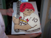 Book cover for "Home run hitter cake pan".
